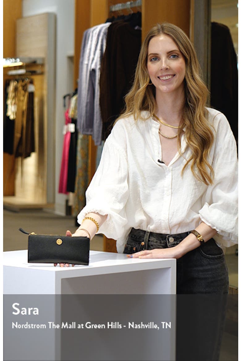 Robinson Leather Slim Zip Wallet video