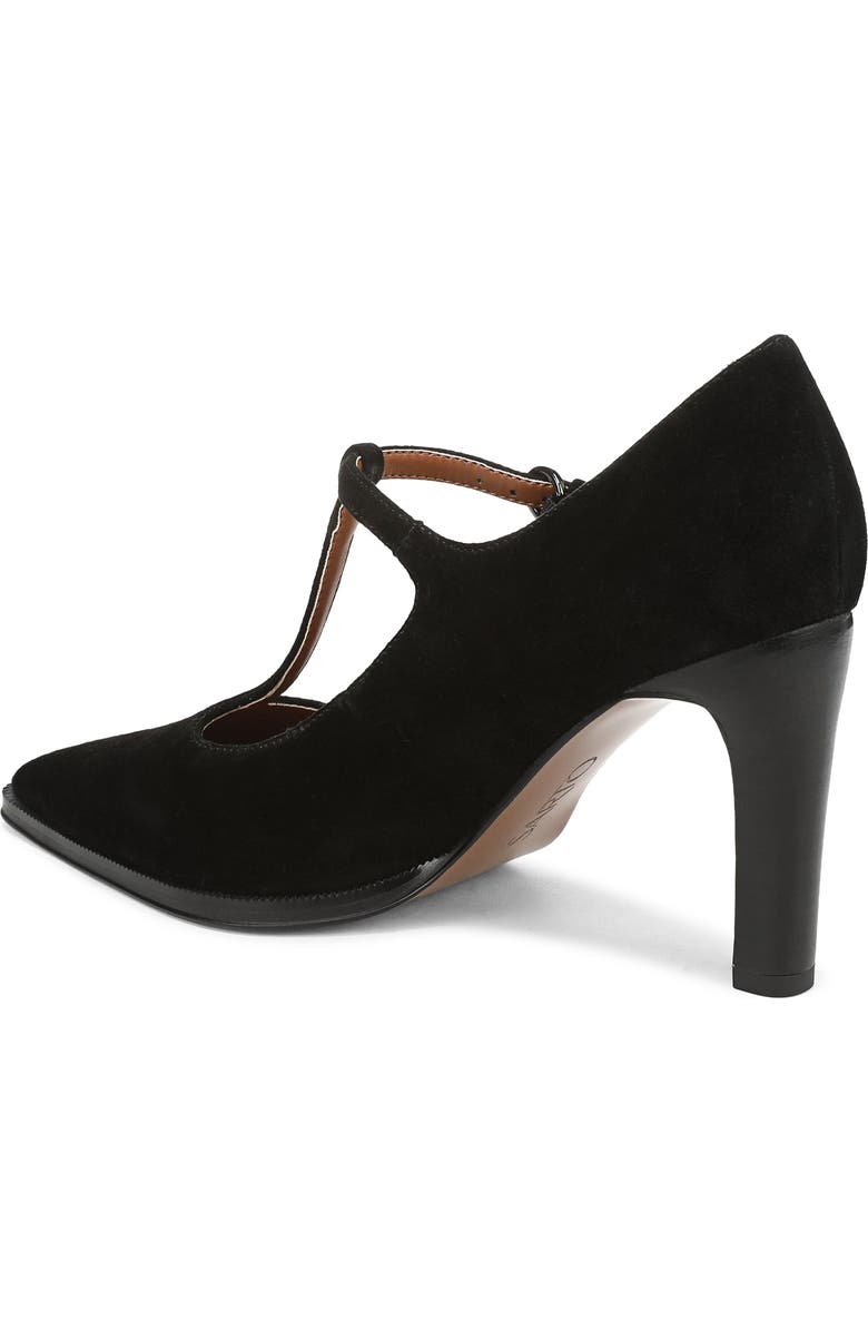 SARTO by Franco Sarto Atley T-Strap Pointed Toe Pump, Alternate, color, Black