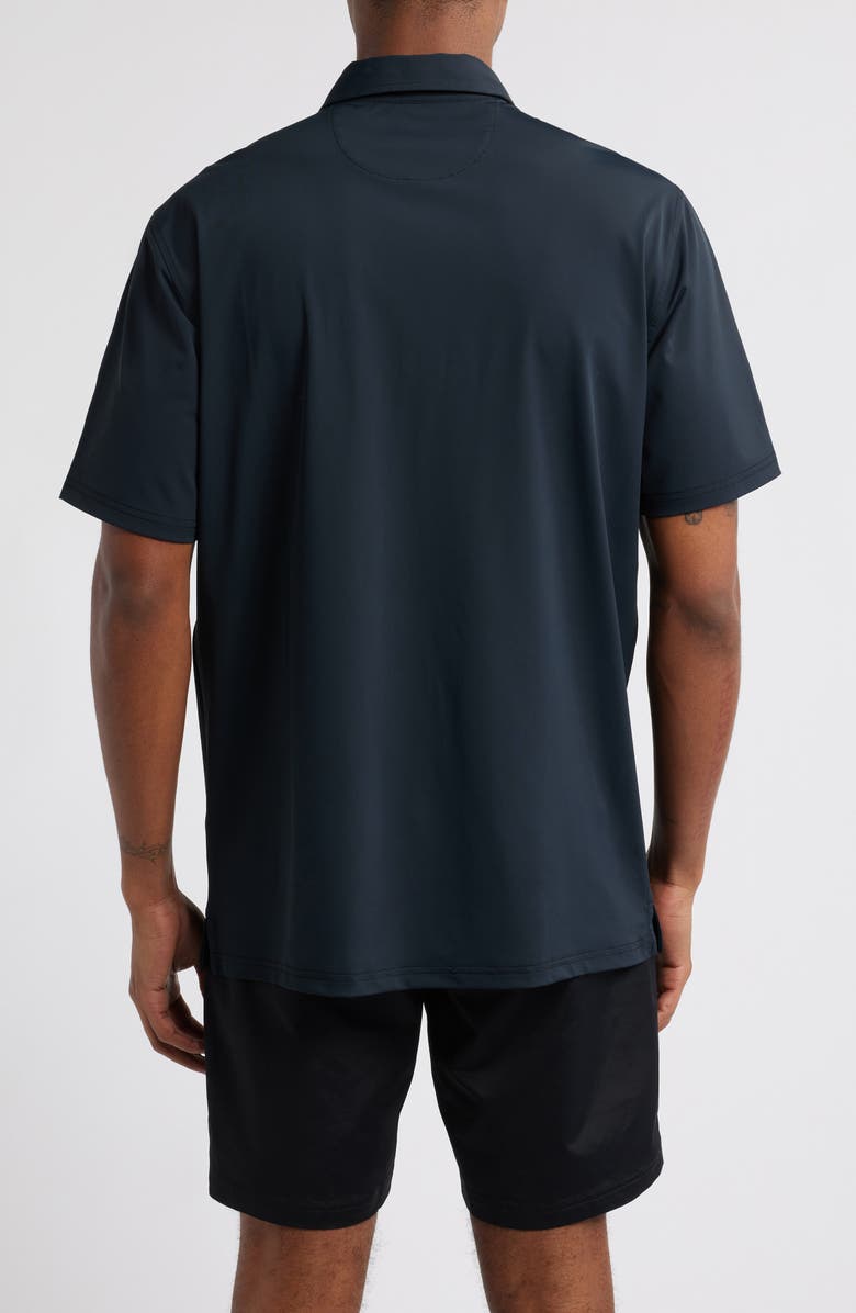 Eastside Golf Snap Placket Performance Golf Polo, Alternate, color, Black