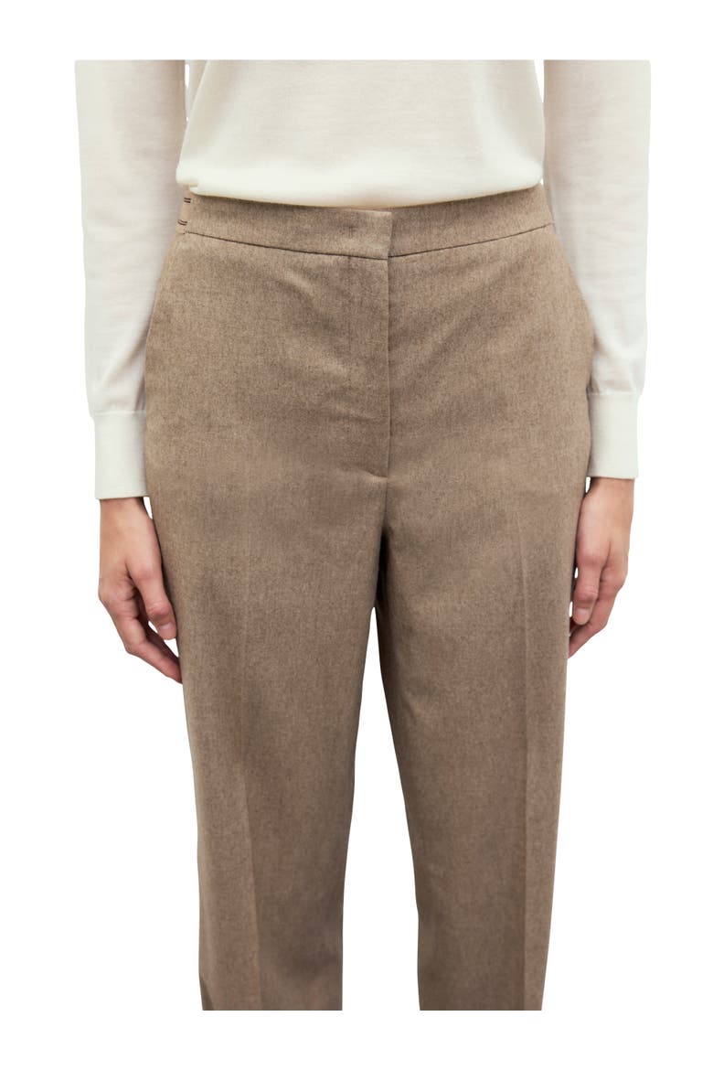 Muna Wide Leg Trousers, Alternate, color, Sand
