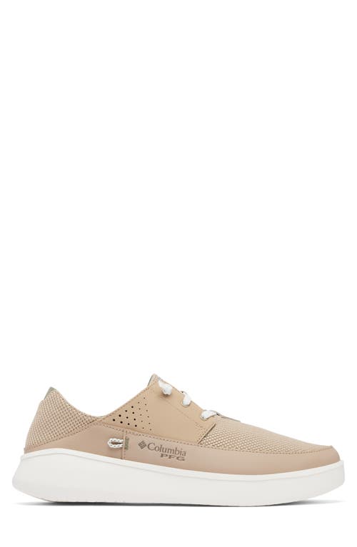 Columbia Boatside Pfg Slip-on Sneaker In Oxford Tan/cypress