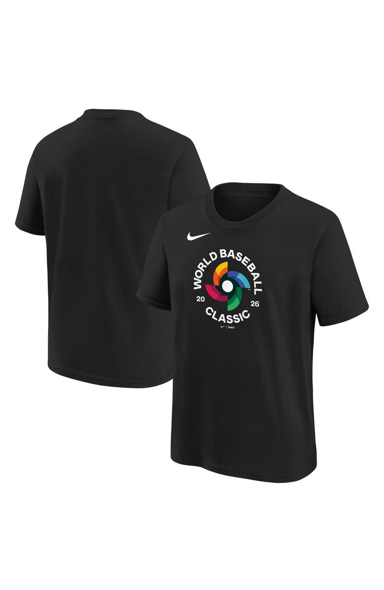 Nike Youth Nike  Black 2026 World Baseball Classic T-Shirt, Main, color, Black