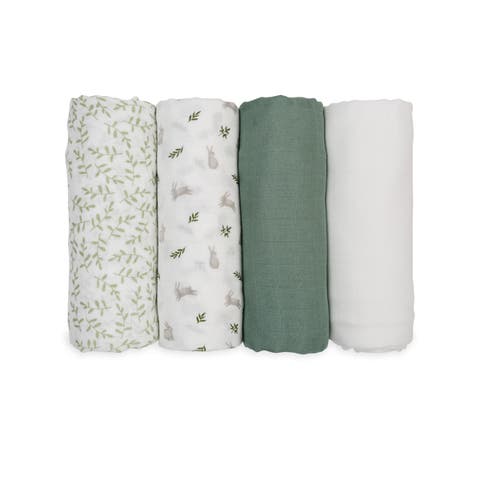 Muslin Swaddles 4 Pack