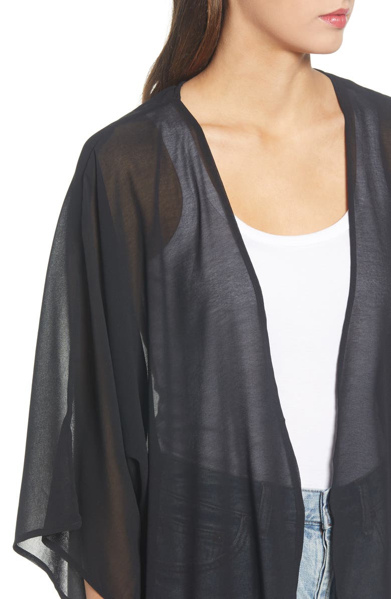 Nordstrom Chiffon Topper, Alternate, color, 