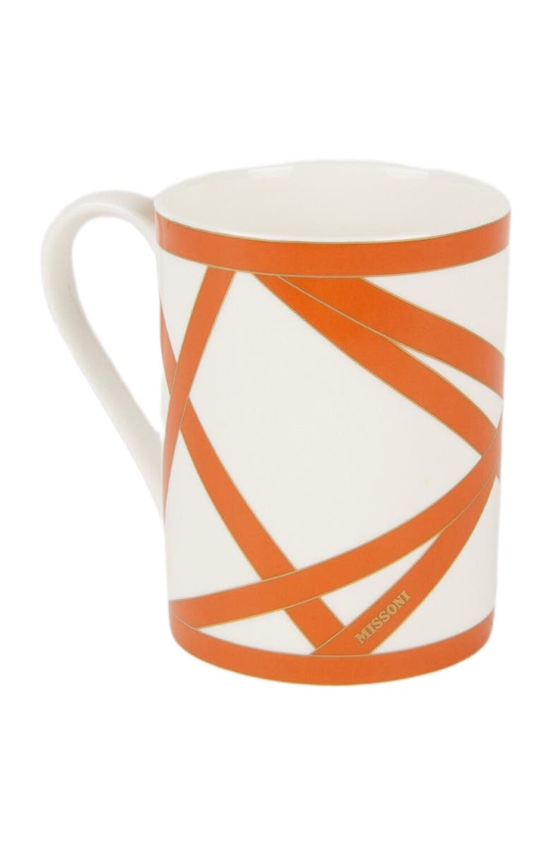 Missoni Home Nastri Cup, Alternate, color, Orange
