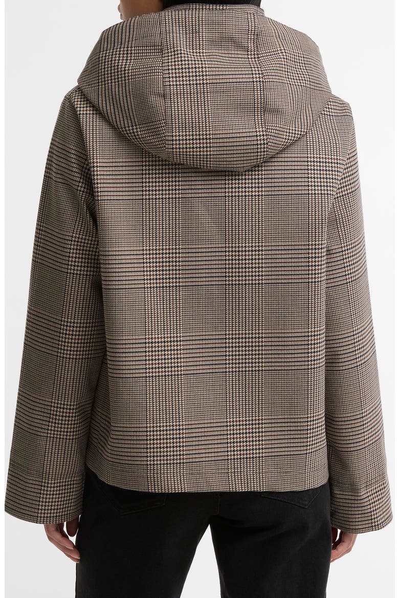 Connie Showerproof Jacket, Alternate, color, PRINCE OF WALES CHECK