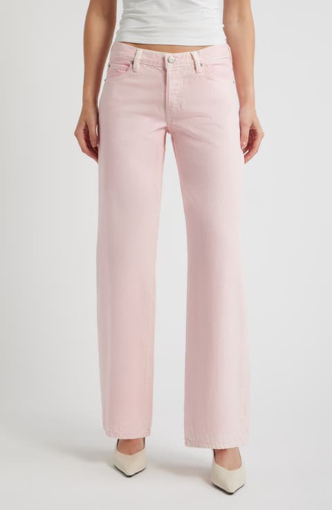 The Pixie Gray Low Rise Wide Leg Jeans