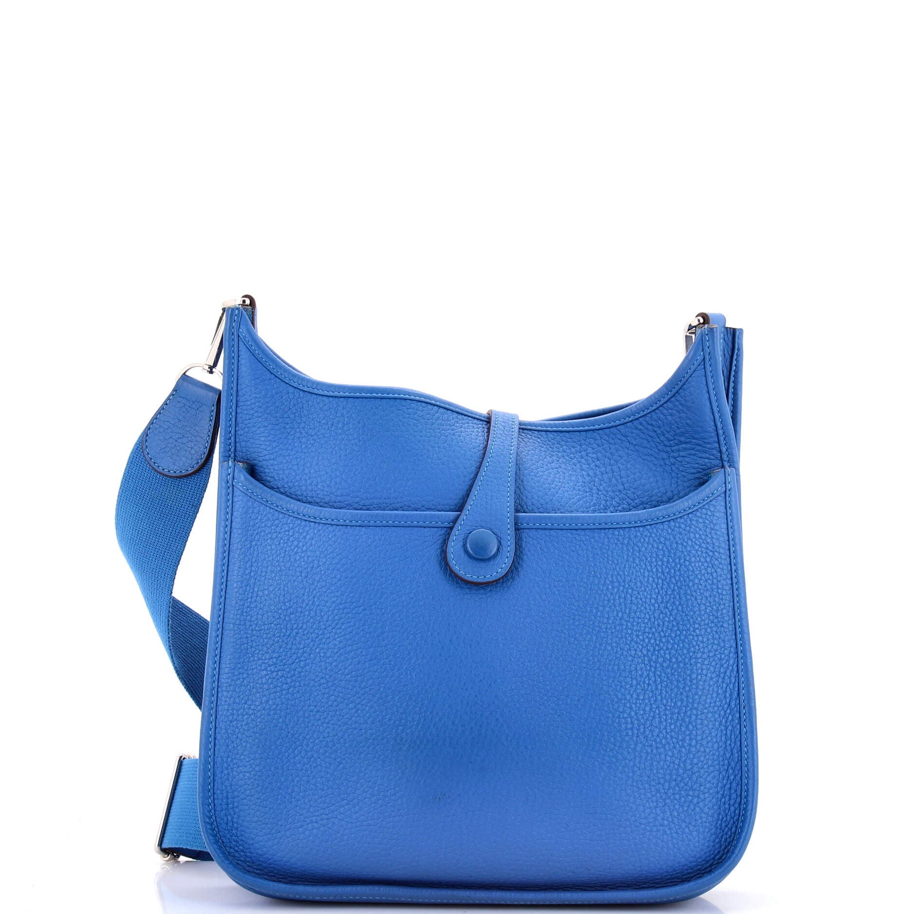 Pre-Owned Hermes Evelyne Bag Gen III Clemence PM, Alternate, color, Mykonos
