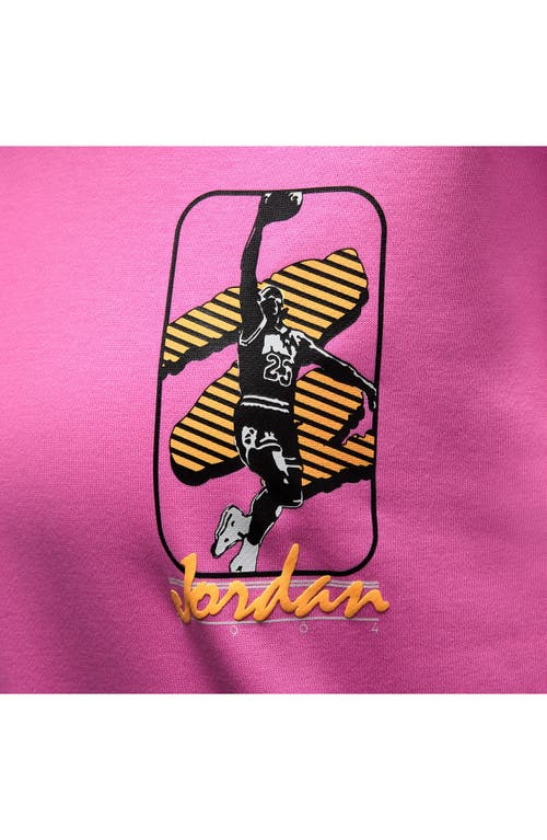Jordan Brooklyn Fleece Hoodie In Pink