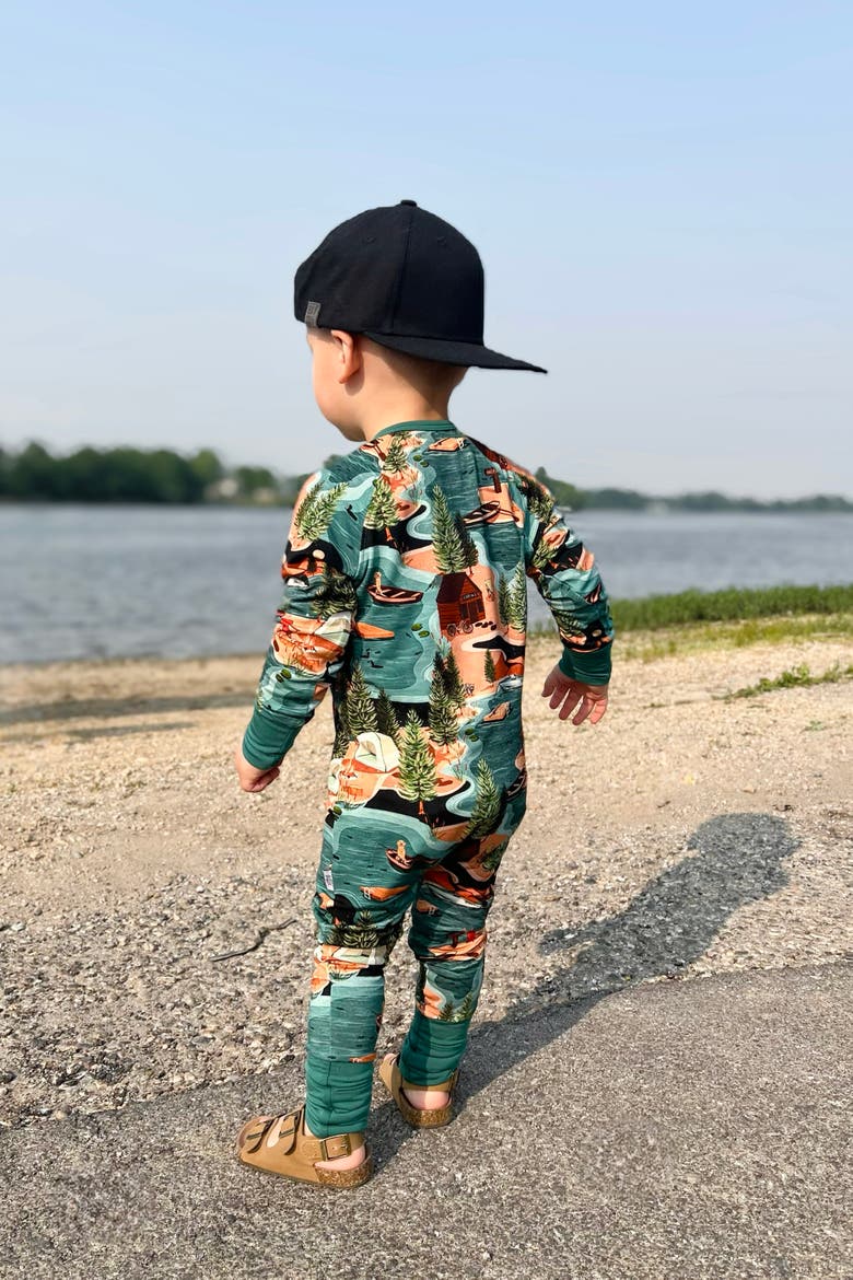 Lake Days Snoozer, Alternate, color, Teal