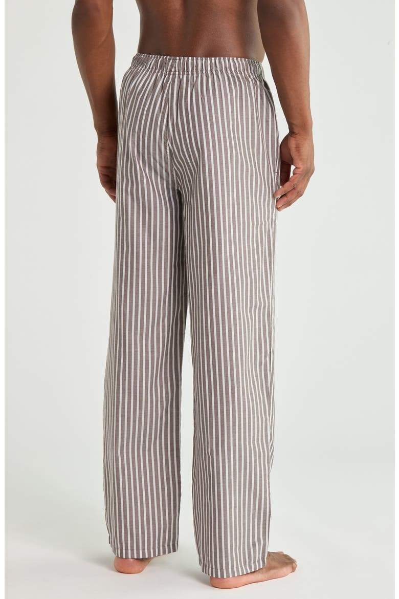 Plaid Pajama Pants, Alternate, color, BROWN BLUE DANNY STRIPE