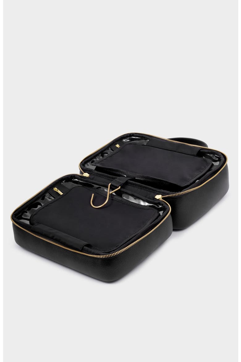 Hanging Wash Bag, Alternate, color, Black