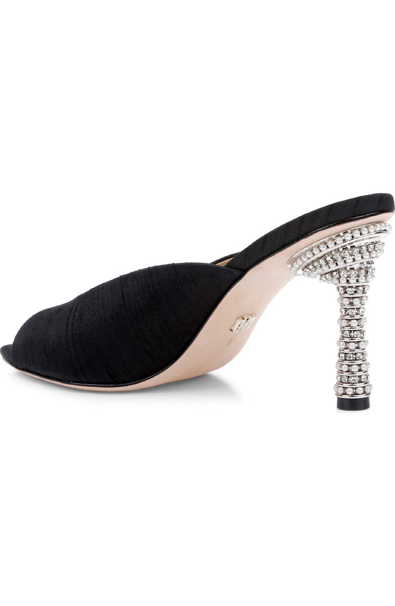 BADGLEY MISCHKA Oakdale Slide Sandal, Alternate, color, Black Silk