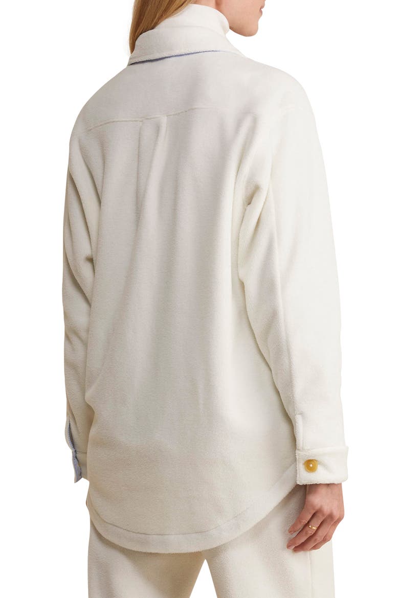 Harbor Fleece Shirt Jacket, Alternate, color, MARSHMALLOW