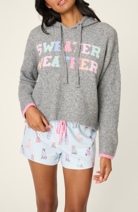 Doggone Cold Graphic Sweater Hoodie