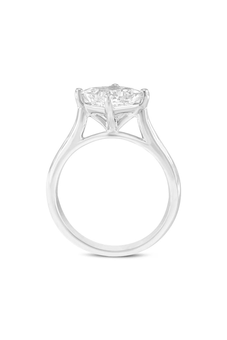 Elitsa 14K White Gold Princess Cut Lab Grown Diamond Solitaire Engagement Ring - 2.1 Ct, Alternate, color, 14K White Gold