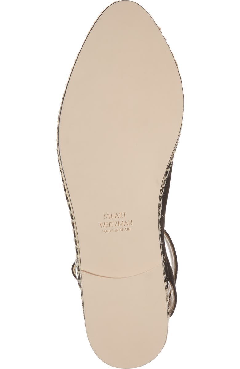 Stuart Weitzman Toga Ankle Wrap Espadrille, Alternate, color,