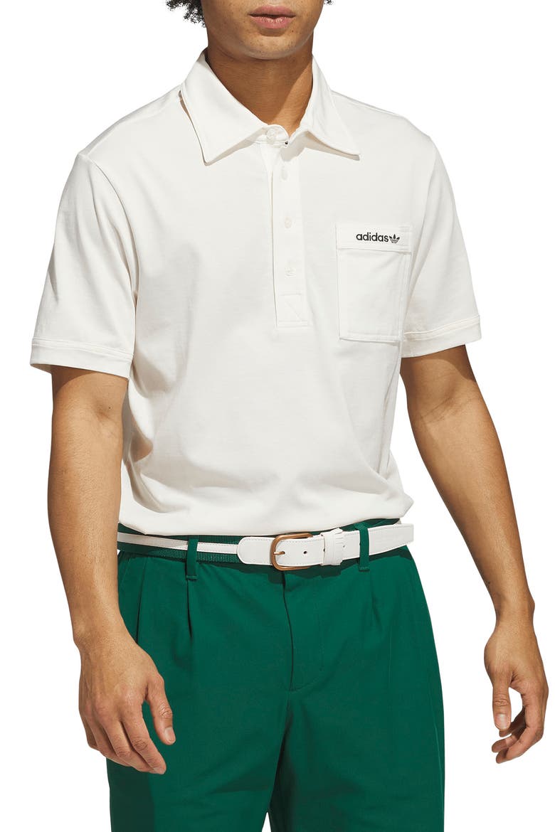 Archive Pocket Golf Polo, Main, color, CHALK WHITE