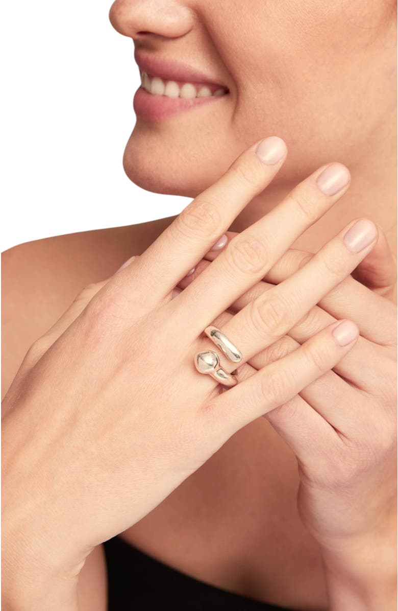 UNODE50 Nail Swivel Ring, Alternate, color, Silver