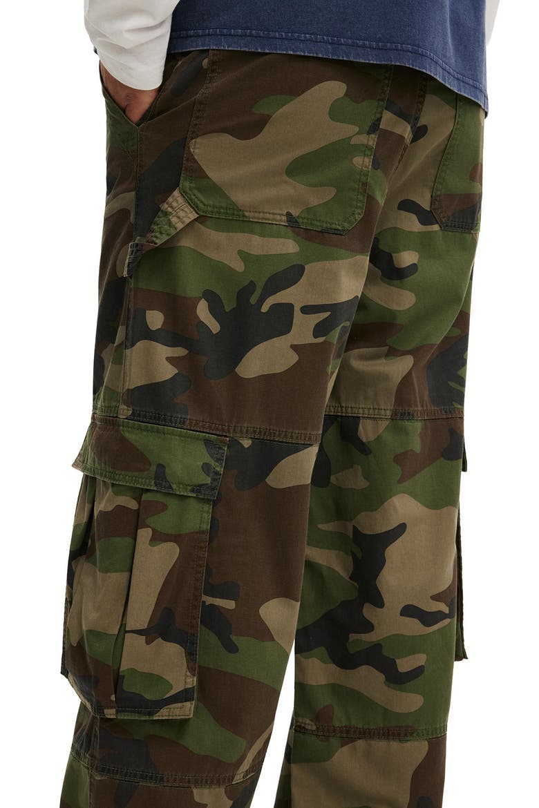 Men's Super Baggy Cargo Pant, Alternate, color, Jungle Camo
