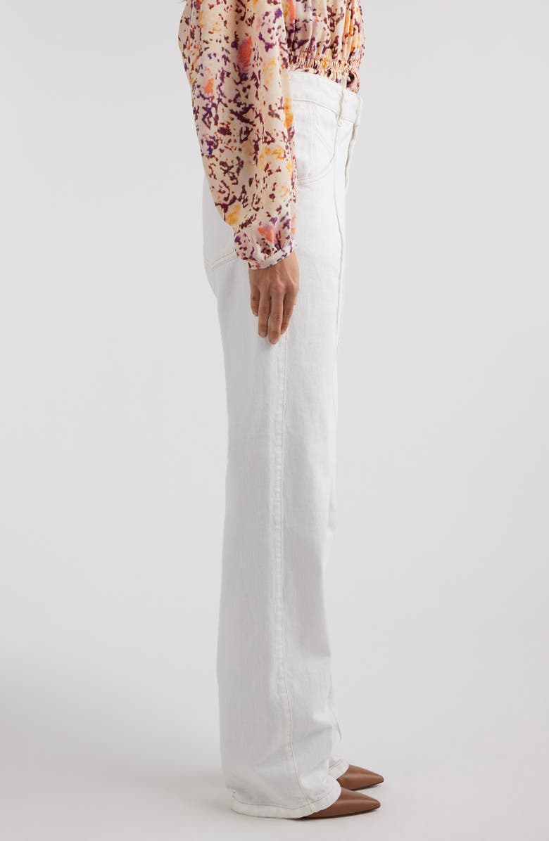 Isabel Marant Nadege Straight Leg Jeans, Alternate, color,