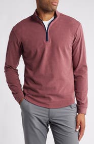 Swannies Emery Quarter Zip Golf Pullover