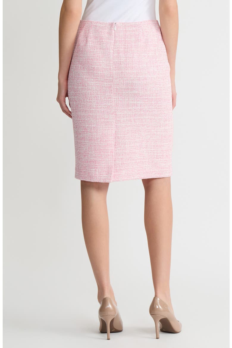 Textured Zip Pencil Skirt, Alternate, color, PINK PERFECTION MULTI