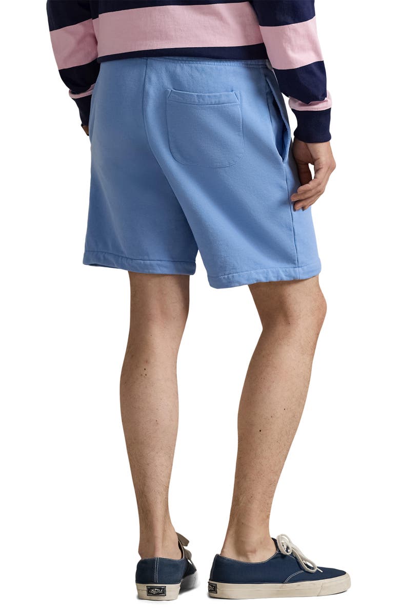 Polo Ralph Lauren French Terry Sweat Shorts, Alternate, color, Bristol Blue
