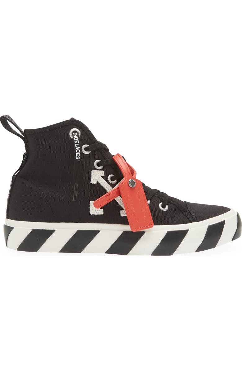 Off-White Mid Top Vulcanized Sneaker, Alternate, color,