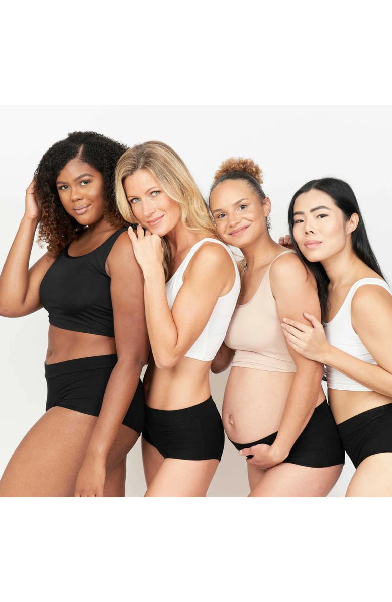 LARKEN The High-Rise Brief, Alternate, color, Black