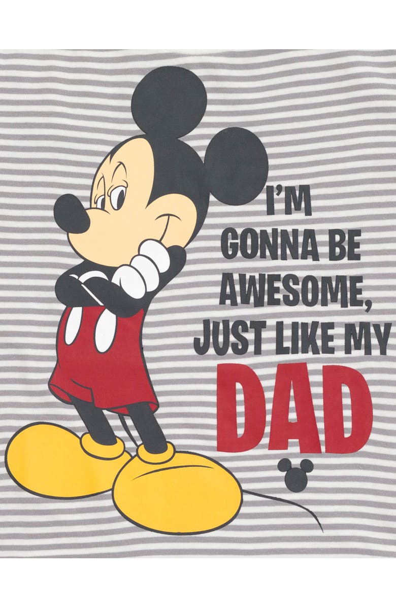 Disney Mickey Mouse T-Shirt, Alternate, color, Gray