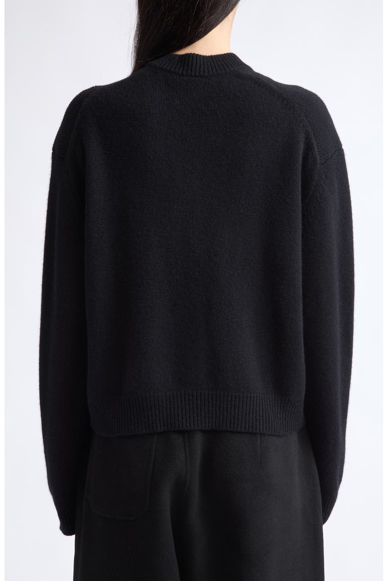 Jorun Cashmere Cardigan, Alternate, color, BLACK