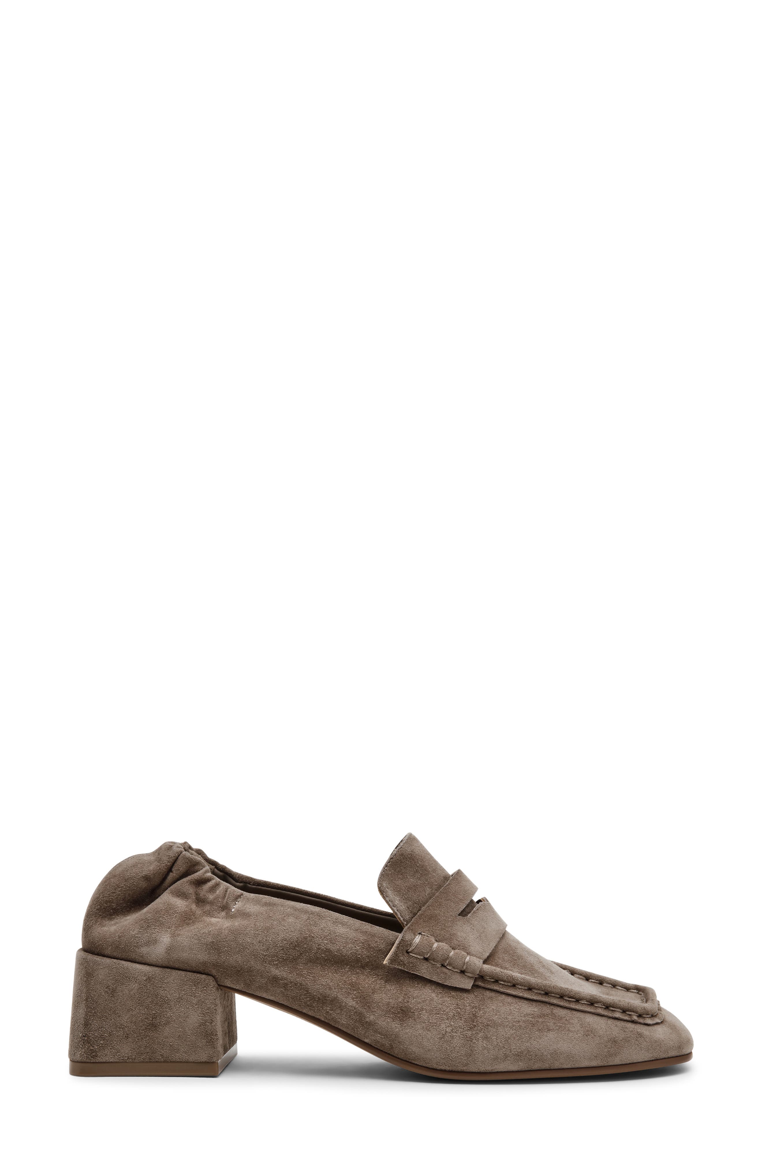 Emorry Penny Loafer, Alternate, color, TAUPE SUEDE