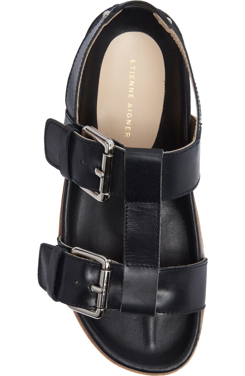 Etienne Aigner Axel Double Buckle Sandal, Alternate, color,