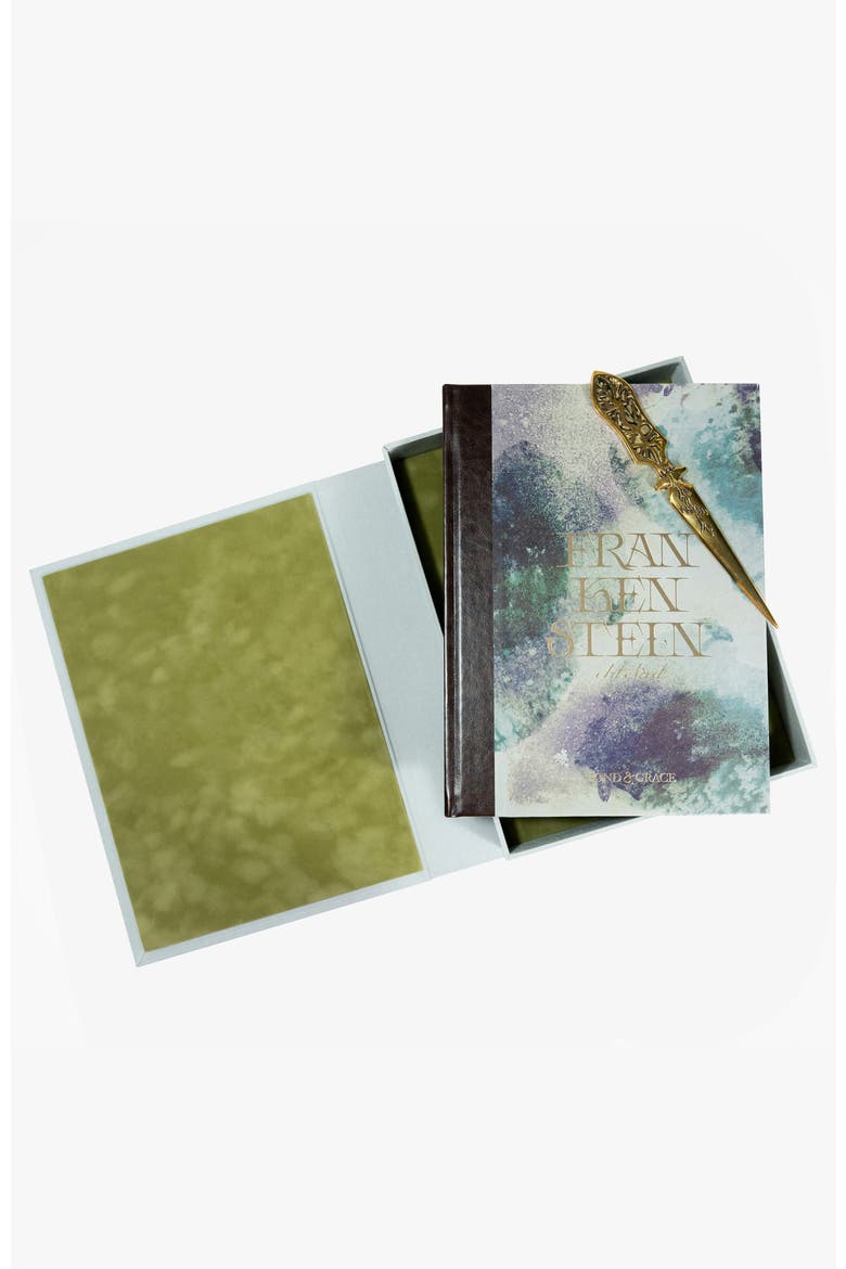 Frankenstein Art Novel Collector's Edition, Alternate, color, Blue