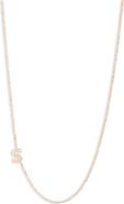 Anzie Diamond Initial Necklace