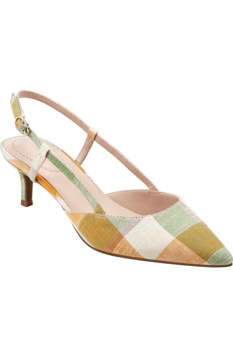 Bandolino Movito Kitten Heel Slingback Pump, Main, color,