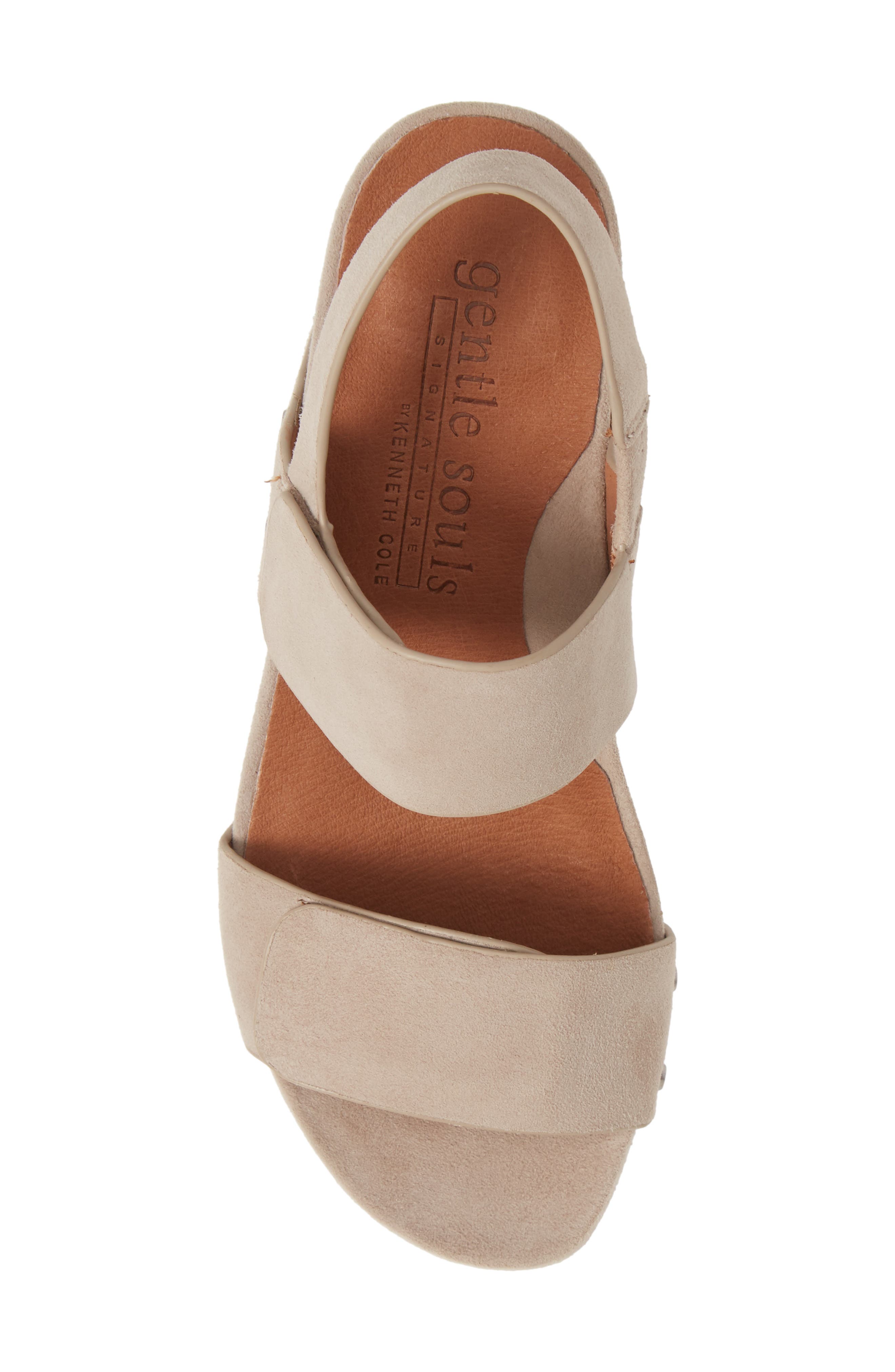 Signature Gianna Slingback Sandal, Alternate, color, MUSHROOM SUEDE