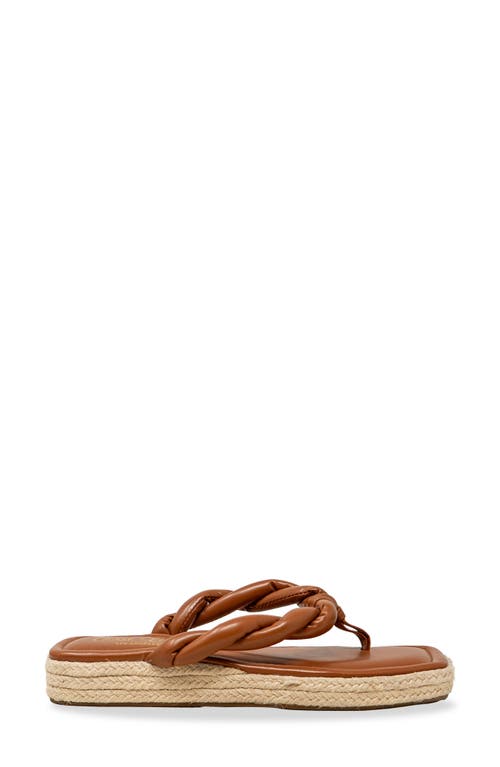 Chase & Chloe Chase And Chloe Twist Strap Espadrille Sandal