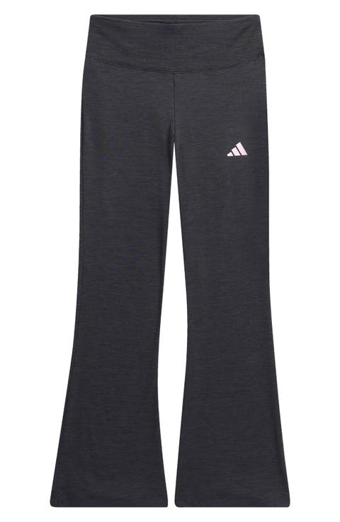 Kids' Melange Flare Leggings (Big Kid)