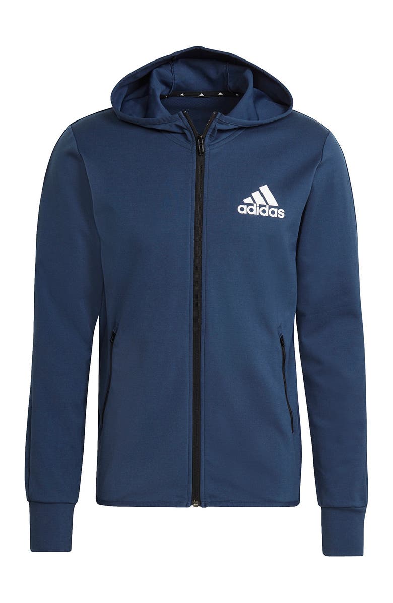 adidas Hooded Active Sweatshirt, Main, color, 