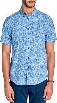 Brooklyn Brigade Micro Floral Short Sleeve Shirt