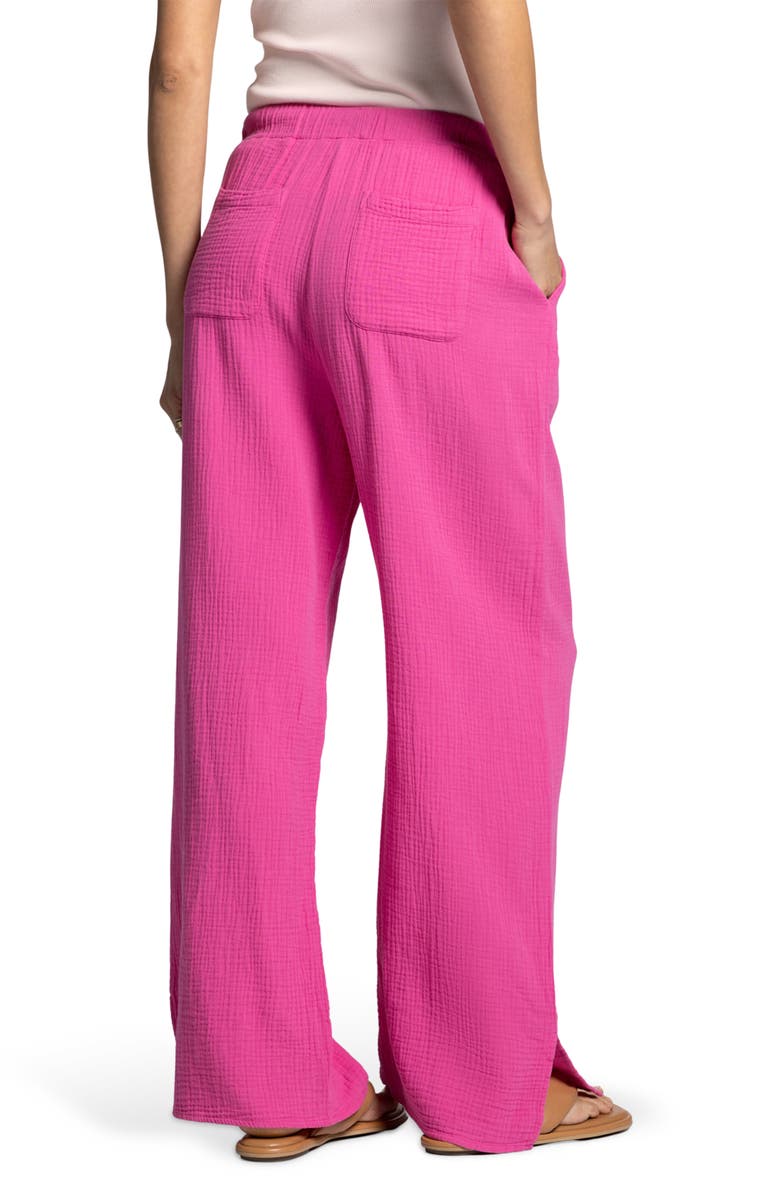 Thread & Supply Verna Wide Leg Pants, Alternate, color, Soft Fuchsia