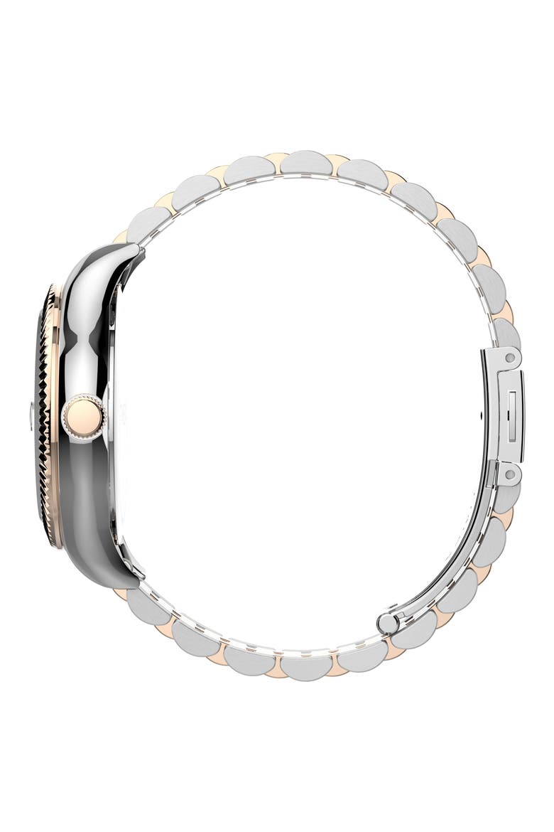 Waterbury Legacy Bracelet Watch, 34mm, Alternate, color, SILVER/ GOLD