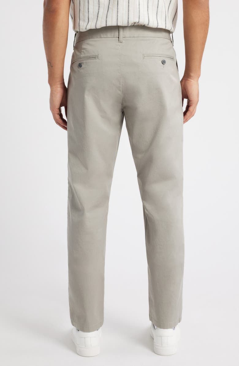 Nordstrom Slim Straight Stretch Cotton Twill Chinos, Alternate, color, Grey Earl