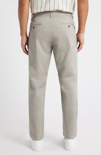 Slim Straight Stretch Cotton Twill Chinos