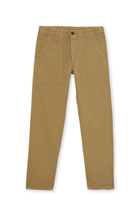 Newfatigue Herringbone Cotton Fatigue Trousers