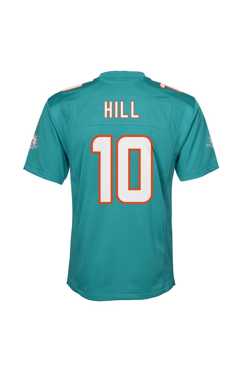 Nike Youth Nike Tyreek Hill Aqua Miami Dolphins Alternate Game Jersey, Alternate, color, Aqua