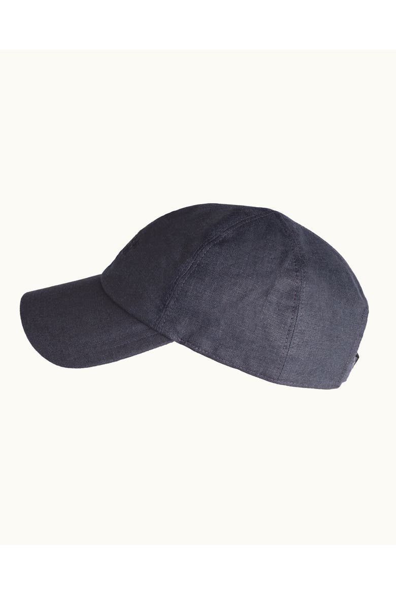 Barney Linen Linen Cap, Alternate, color, NIGHT IRIS
