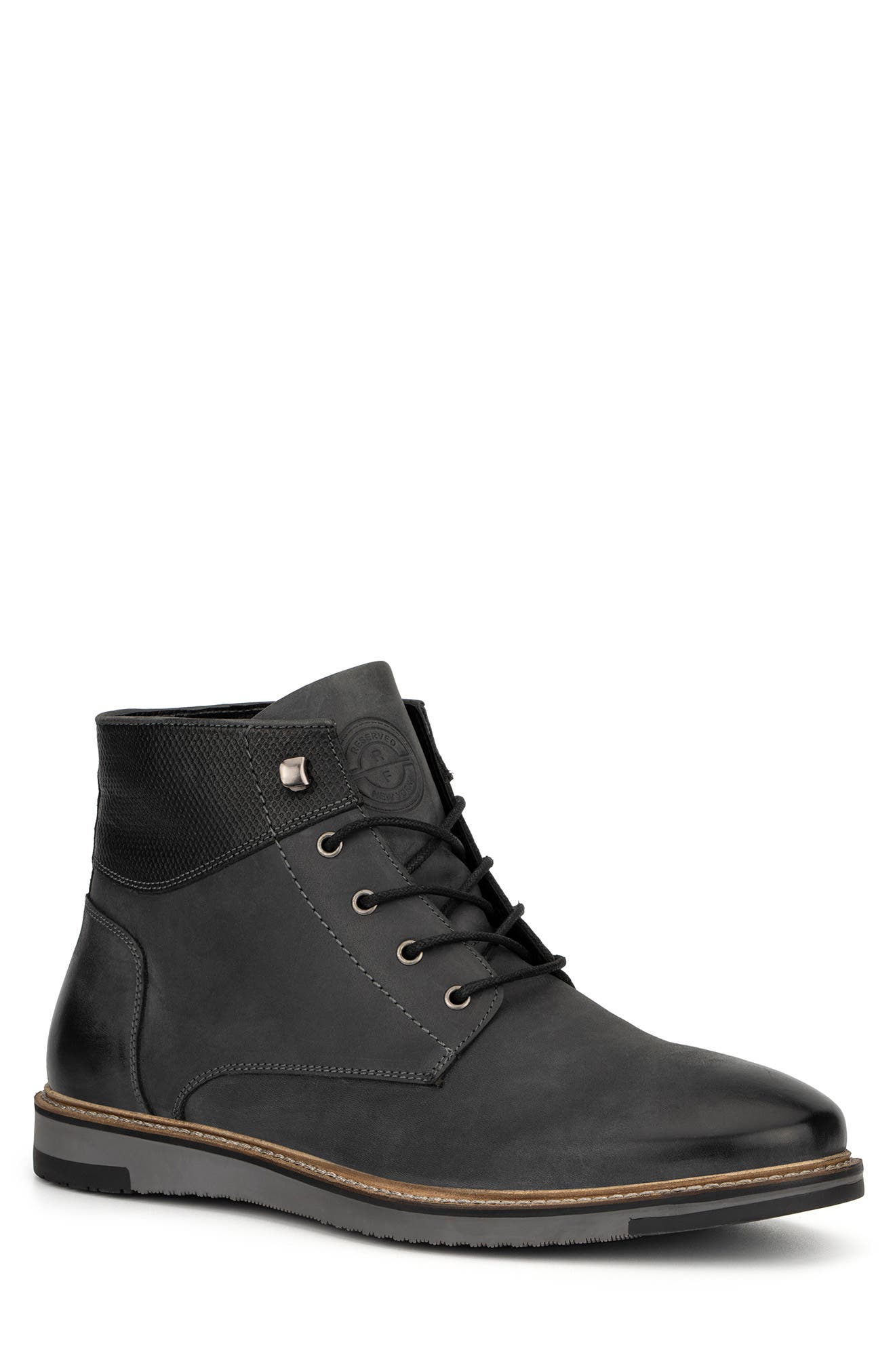 RESERVE FOOTWEAR Pion Leather Chukka Boot, Main, color, 